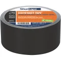 Shurtape PC 618 Performance Grade, Colored Cloth Duct Tape, Excellent Holding Power, 72mm x 55m, Black, 1 Roll (203876)
