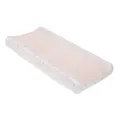 Carter's Pretty Pink Giraffes Super Soft Pink & White Changing Pad Cover, Pink, White