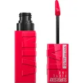 Maybelline Super Stay Vinyl Ink Longwear No-Budge Liquid Lipcolor, Highly Pigmented Color and Instant Shine, Capricious, CAPRICIOUS, 0.14 fl oz