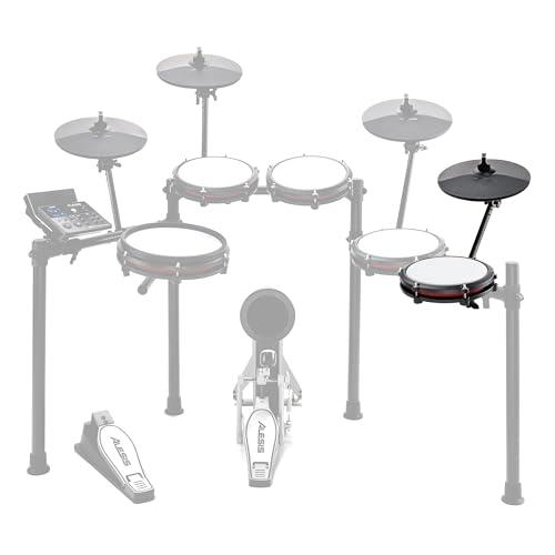 Alesis Drums Nitro Max Expansion Pack - Electric Drum Kit Expansion for Nitro Max with Mesh Tom Pad, 10" Cymbal with Choke and Connection Cables