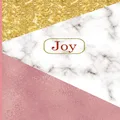 Joy: Pink marble undated weekly planner for women, set up for 12 months, organize all your important schedules, increase productivity, manage time and achieve your goals – Flowers Ornaments