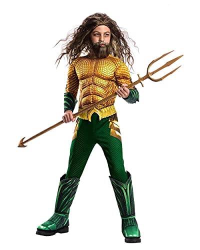 Rubie's Boys Aquaman Movie Child's Deluxe Costume, Medium