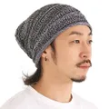 CHARM Extra Slouchy Summer Beanie for Men - Women Baggy Hipster Knit Cotton Slouch Hat Black