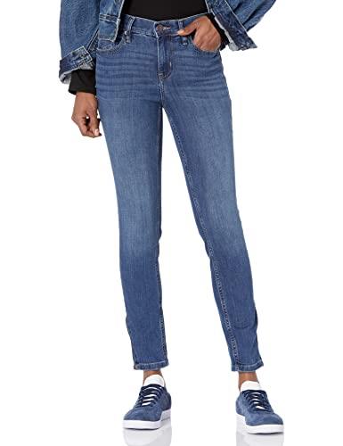 Calvin Klein Women's Jeans Mid Rise Skinny Ankle Denim, Malibu, 26