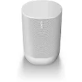 Sonos Move - Battery-Powered Smart Speaker, Wi-Fi and Bluetooth with Alexa Built-in - Lunar White, (1) Single Room (MOVE1US1)