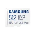 Samsung EVO Plus 512GB MicroSD Memory Card with Adapter