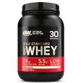 Optimum Nutrition Gold Standard Whey Muscle Building and Recovery Protein Powder With Glutamine and Amino Acids, Unflavoured, 30 Servings, 0.9 kg, Packaging May Vary
