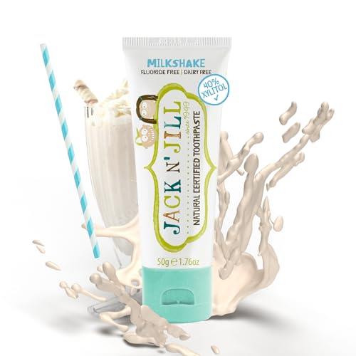 Jack N'Jill Milkshake Natural Toothpaste, White, 50 g