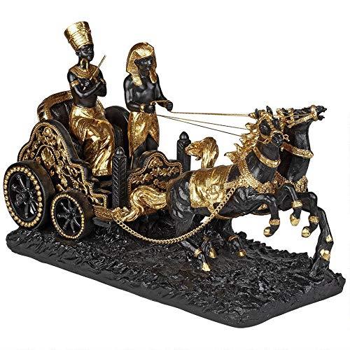 Design Toscano The Chariot Procession of The Pharaoh Egyptian Statue