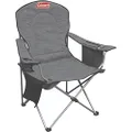 Coleman Chair Quad Deluxe Cooler Heather (Wide)