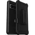OtterBox Google Pixel 8 Pro Defender Series Case - Black, Rugged & Durable, with Port Protection, Includes Holster Clip Kickstand