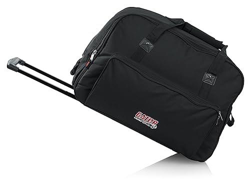 Gator Cases Rolling Speaker Bag for Small Format 12" Loudspeakers with Retractable Pull Handle (GPA-712SM)