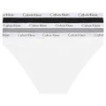 Calvin Klein Women's Carousel Bikini 3 Pack Black/White/Grey L