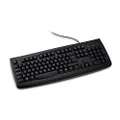Kensington Pro Fit Washable Wired Keyboard, Full-Size with Numeric Keypad, Waterproof Design with USB Connection, Compatible with Windows & Apple, Durable Laser-Etched Keys for Extended Use - K64407UK