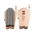 TRW MCB677SV Brake Pad Set compatible with Honda CTX Front Axle and other motorcycles