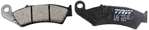 TRW MCB594 Brake Pad Set compatible with Honda RVF Rear Axle and other motorcycles