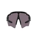 Oakley Youth Kids' OJ9001 Radar Ev XS Path Rectangular Sunglasses, Matte Black/Prizm Grey, 31 mm