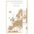 Splosh Cork Pin Board Europe Travel Map, Small