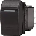 Blue Sea Systems Water Resistant Black & Gray Contoura III Switches, 8289, Black