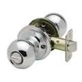 Copper Creek BK2030PS Ball Door Knob, Privacy Function, 1 Pack, Polished Stainless