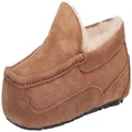 UGG Men's Ascot Wool Lined Suede Slipper Slippers, Chestnut, 7 AU