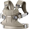 BABYBJÖRN New Baby Carrier One Air 2019 Edition, Mesh, Greige
