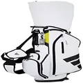 Adidas Golf Men's Golf Caddy Lightweight Sleeper Stand Bag, White, 8.5型