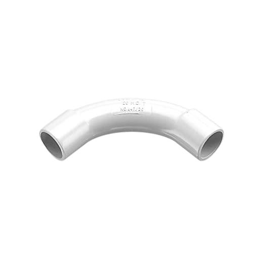 Clipsal Series 247 PVC Conduit Solid Bend, 20 mm Diameter, Grey