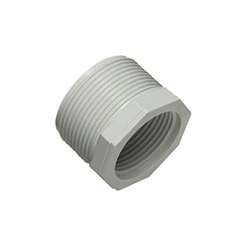 Clipsal PVC Screwed Reducer, 20-16 mm Size, Grey