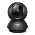 TP-Link Tapo Pan/Tilt AI Smart Home Security Wi-Fi Camera, Baby Monitor, 2K 3MP, Motion & Person Detection, Notification, Night Vision, SD Card Slot, Voice Control, No hub required (Tapo C211)