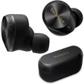Technics Premium Hi-Fi True Wireless Bluetooth Earbuds with Advanced Noise Cancelling, 3 Device Multipoint Connectivity, Wireless Charging, Hi-Res Audio + Enhanced Calling - EAH-AZ80-K (Black)