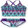 Kanu Surf Girls' Candy Tankini Swimsuit, Candy Purple, 10