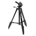 SLIK U884 4-Stage Compact Lightweight Folding Aluminum Travel Portable DSLR/SLR Video/Camera Tripod with 3-Way Pan Head for Canon Nikon Sony Cameras with Carry Case - Black