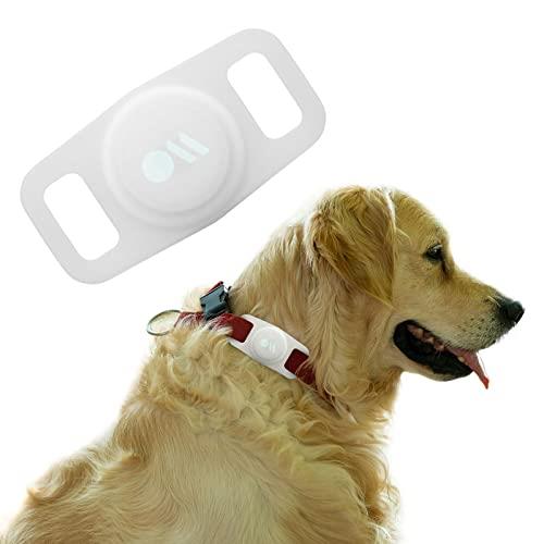 Case-Mate Airtag Dog Collar Holder - Water Resistant Airtag Holder Dog Tag - Protective Airtag Case for Dog Collar - Pet Collar Airtag Loop - Compatible with Cat/Dog Collars - Glow in The Dark