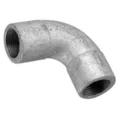 Clipsal Galvanised Cast Iron Conduit Fitting Inspection Elbow, 32 mm Size