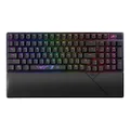 ASUS ROG Strix Scope II 96 Wireless Mechanical Gaming Keyboard - ROG NX Snow Refined Linear Swappable Switches, 2.4GHz, Bluetooth, Sound-Dampening Foam, ROG Keyboard Stabilisers, Aura Sync RGB
