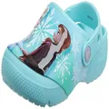 Crocs Kids' Disney Frozen 2 Clog | Frozen 2 Shoes for Girls, Ice Blue, 4 Toddler