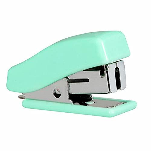 Marbig Mini Stapler with Staples, Pastel Green