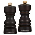 Cole & Mason London Salt and Pepper Mills Gift Set, Chocolate Wood, 13 cm, (2 Pieces)