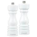 Cole & Mason London Salt and Pepper Mills Gift Set, White Gloss, 18 cm, (2 Pieces)