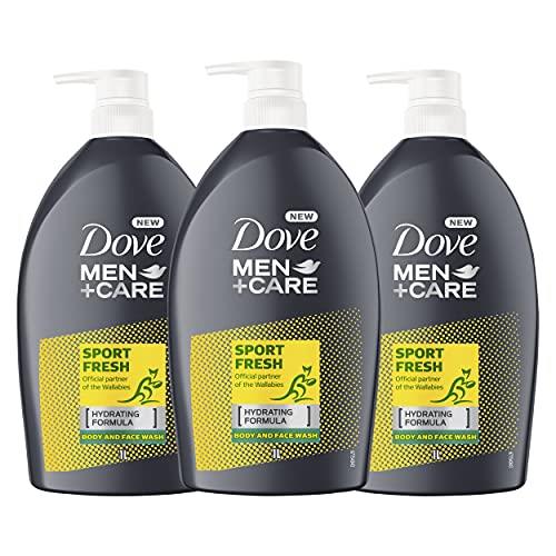 Dove Men Body Wash Sport Fresh 1L (Pack of 3)