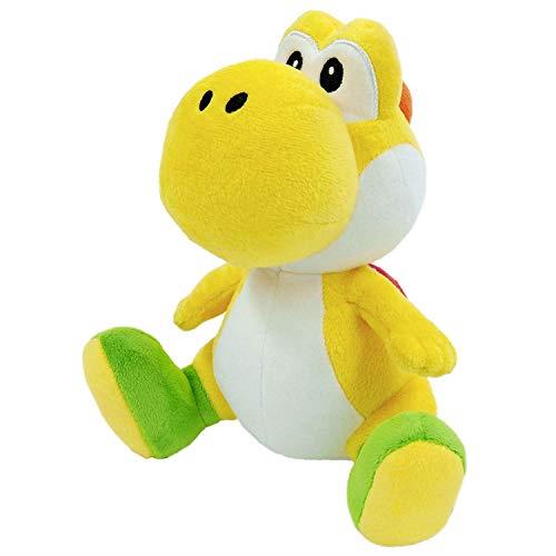 Little Buddy Toys Nintendo Official Super Mario Yoshi Plush, 6", Yellow
