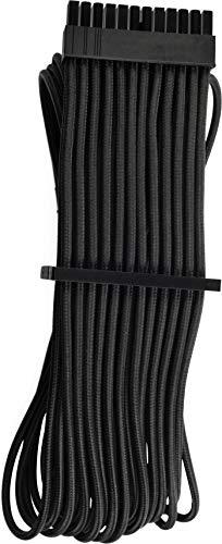 CORSAIR Premium Individually Sleeved ATX 24-Pin Cable – Type 4 Gen 4 – Black