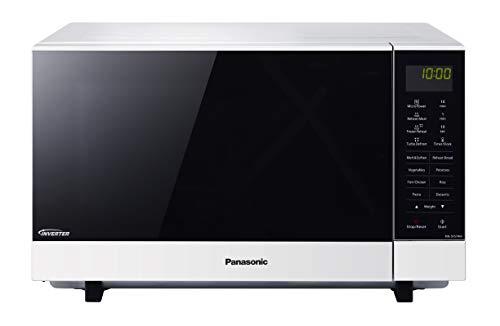 Panasonic 27L 1000W Flatbed Inverter Microwave Oven, White (NN-SF564WQPQ)