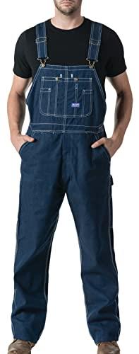 Walls Men's Big Smith Rigid Bib overalls and coveralls workwear apparel, Rigid, 40W x 32L US
