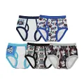 STAR WARS 100% Combed Cotton Briefs and Boxer Breifs and Poly-Blend Athletic Boxer Briefs in Sizes 4, 6, 8, 10 and 12, Star 5pk