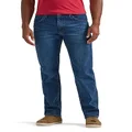 Wrangler Mens ZM100BNB Big & Tall Classic Five-Pocket Regular Fit Straight Leg Jean Jeans - Blue - 32W x 38L