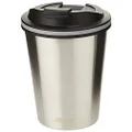 Avanti Go Cup Double Wall Travel Cup, Brushed Stainless Steel, 13442, 1 Count (Pack of 1)