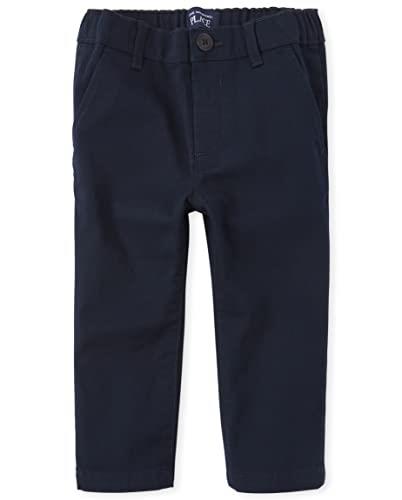 The Children's Place Baby-Boys and Toddler Stretch Skinny Chino Pants, New Navy Single, 2 Years