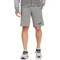PUMA Boy's Essential Sweat Shorts, Medium Gray Heather, Medium